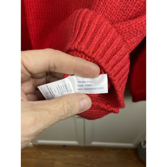 Marine Layer NWT Archive Alpine Holiday Fair Isle Sweater Wool Alpaca Sz Medium - Picture 9 of 11